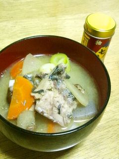さばの水煮缶のお味噌汁-レシピのメイン写真