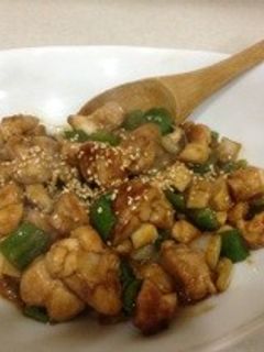 鶏ときのこの甜麺醤炒め-レシピのメイン写真