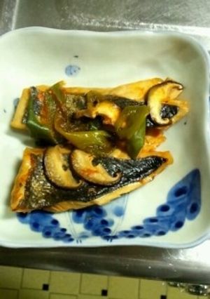 2月6晩飯　【めだいのピリ辛風煮付け】-レシピのメイン写真