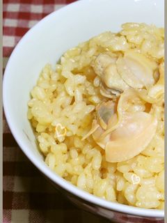 シェフ直伝!ひな祭りに蛤の炊き込みご飯-レシピのメイン写真