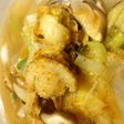 帆立で野菜鍋