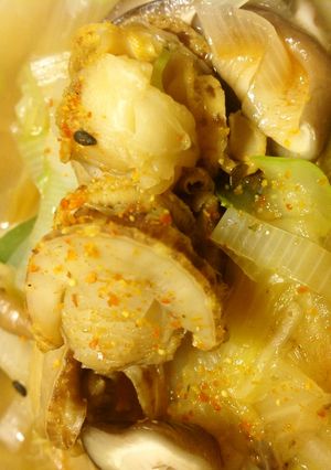 帆立で野菜鍋-レシピのメイン写真