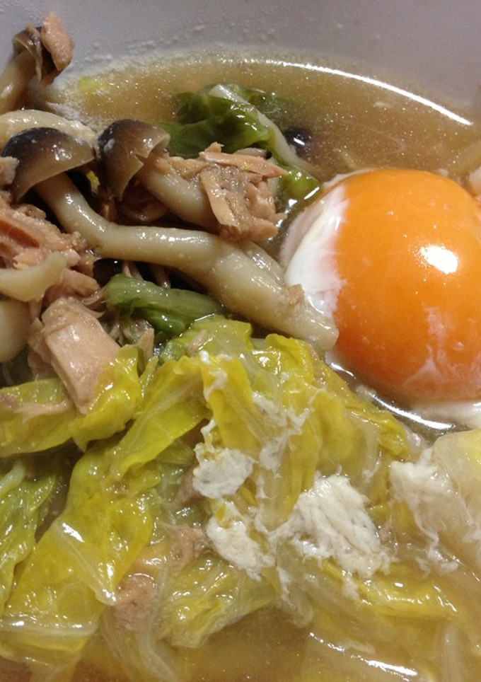 白菜とツナの和風煮-レシピのメイン写真