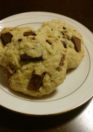 とっても簡単!チョコバナナクッキー-レシピのメイン写真