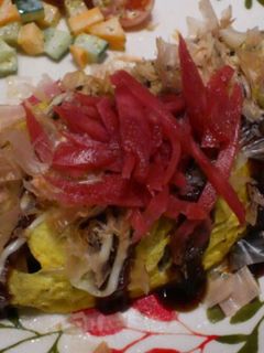お好み焼き風オムレツ-レシピのメイン写真