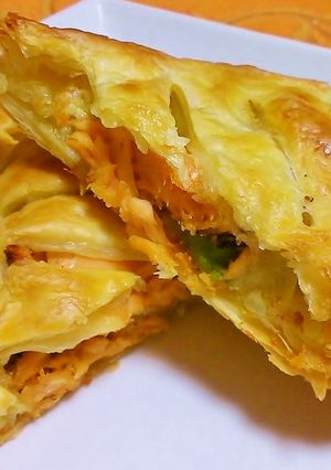 鮭とアボカドのパイ包み焼き-レシピのメイン写真