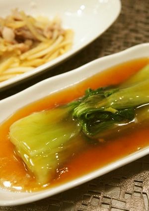 青梗菜の翡翠あん-レシピのメイン写真