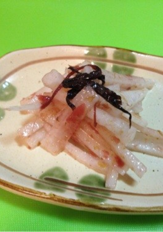 箸休めに！大根の梅和え☆-レシピのメイン写真