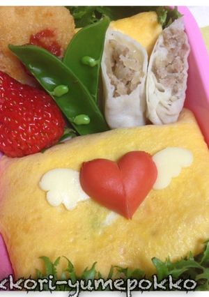 オムライスで♡簡単ドキドキプリキュア♡-レシピのメイン写真