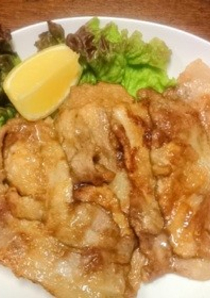 豚さんの柔らか生姜焼き-レシピのメイン写真