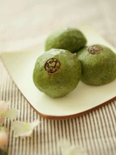 抹茶饅頭-レシピのメイン写真