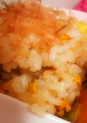 梅おかか炒飯-レシピのメイン写真
