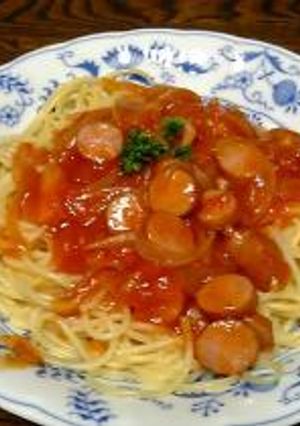 たれ家のナポリタンスパゲッティ。-レシピのメイン写真