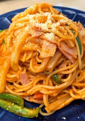 誰でもできる！簡単おいしいナポリタン-レシピのメイン写真