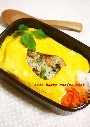 干物リメイク！サンマの和風オムライス-レシピのメイン写真