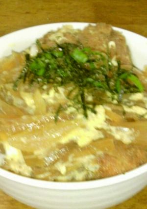受験生応援！合格祈願のカツ丼-レシピのメイン写真
