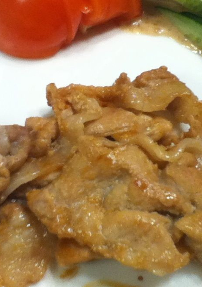 ものすごく簡単！　豚肉生姜焼き-レシピのメイン写真