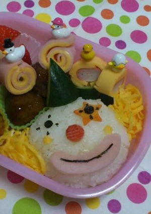☆キャラ弁☆...ピエロ-レシピのメイン写真