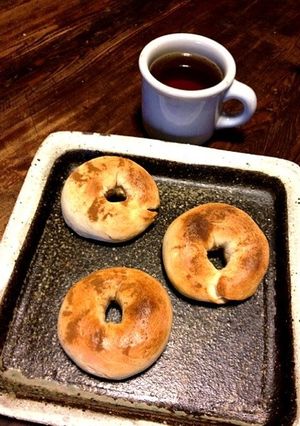 もっちもち 簡単シナモンベーグル-レシピのメイン写真