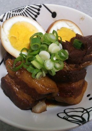とっても簡単！圧力鍋で豚の角煮-レシピのメイン写真