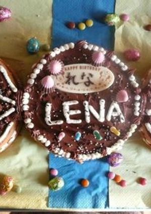 誕生日ケーキ　キャンディ-レシピのメイン写真