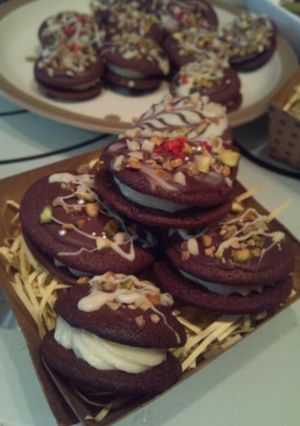 バレンタインに☆ミニウーピーパイ-レシピのメイン写真
