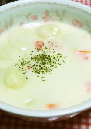 クリームシチューとじゃがいものニョッキ-レシピのメイン写真