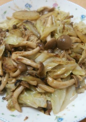 イカのハラワタで野菜炒め-レシピのメイン写真