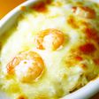 ランチに♪米粉ホワイトソース☆えびドリア