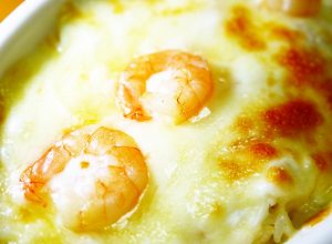 ランチに♪米粉ホワイトソース☆えびドリア-レシピのメイン写真