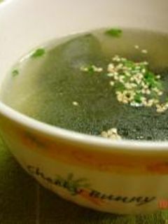 わかめスープ-レシピのメイン写真