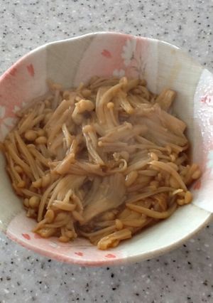簡単なめたけ-レシピのメイン写真