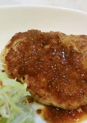 えのきでかさ増し、ヘルシーハンバーグ-レシピのメイン写真