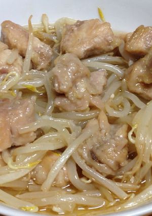 鶏肉、もやしのルクエ蒸し-レシピのメイン写真