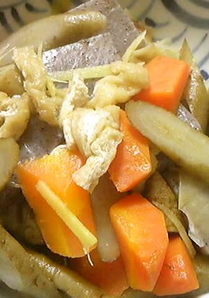 根菜類の煮しめ-レシピのメイン写真