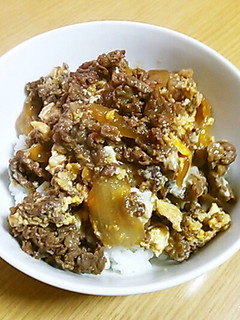 牛卵丼-レシピのメイン写真