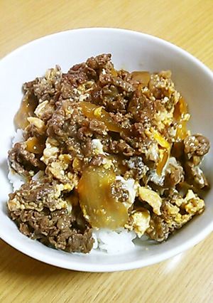 牛卵丼-レシピのメイン写真
