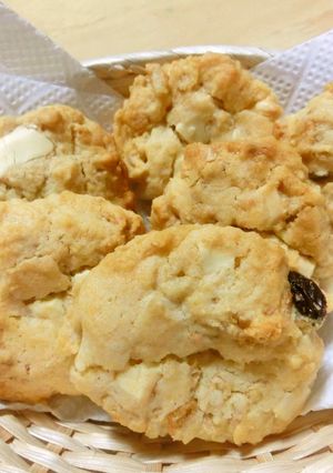 ＨＭで簡単☆ホワイトチャンククッキー-レシピのメイン写真