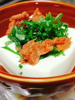 さっぱりの衝動。梅しそ冷や奴。-レシピのメイン写真