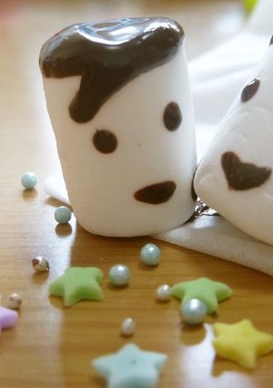 チョコっとおめかしマショマロ-レシピのメイン写真