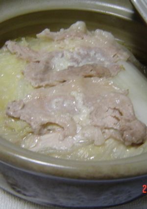 白菜と豚の重ね煮-レシピのメイン写真