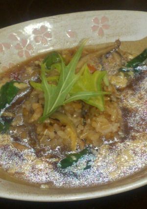 炊き込みご飯リメイクあんかけ炊き込みご飯-レシピのメイン写真
