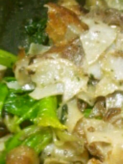 ほうれん草&豚バラ&蓮根の炒めもの-レシピのメイン写真