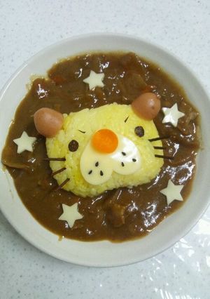 ＊カレーの時には！簡単カレーライオン＊-レシピのメイン写真