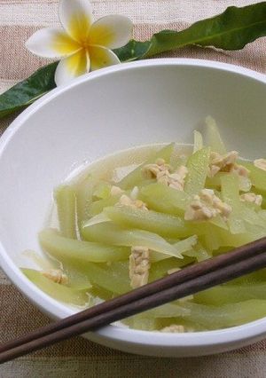はやと瓜とテンペのさっぱり☆炒め煮-レシピのメイン写真