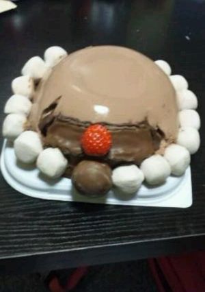 ザク チョコムースケーキ ガンダムレシピ-レシピのメイン写真
