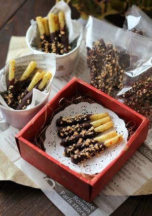 市販品アレンジ♪簡単♪じゃがりチョコ-レシピのメイン写真