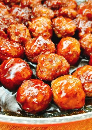 黄金比万能タレ♡で照り焼きミートボール-レシピのメイン写真