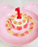 【手づかみ離乳食】１歳誕生日ケーキ