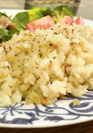 シーチキンピラフ-レシピのメイン写真